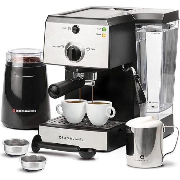 complete 7 piece espresso set