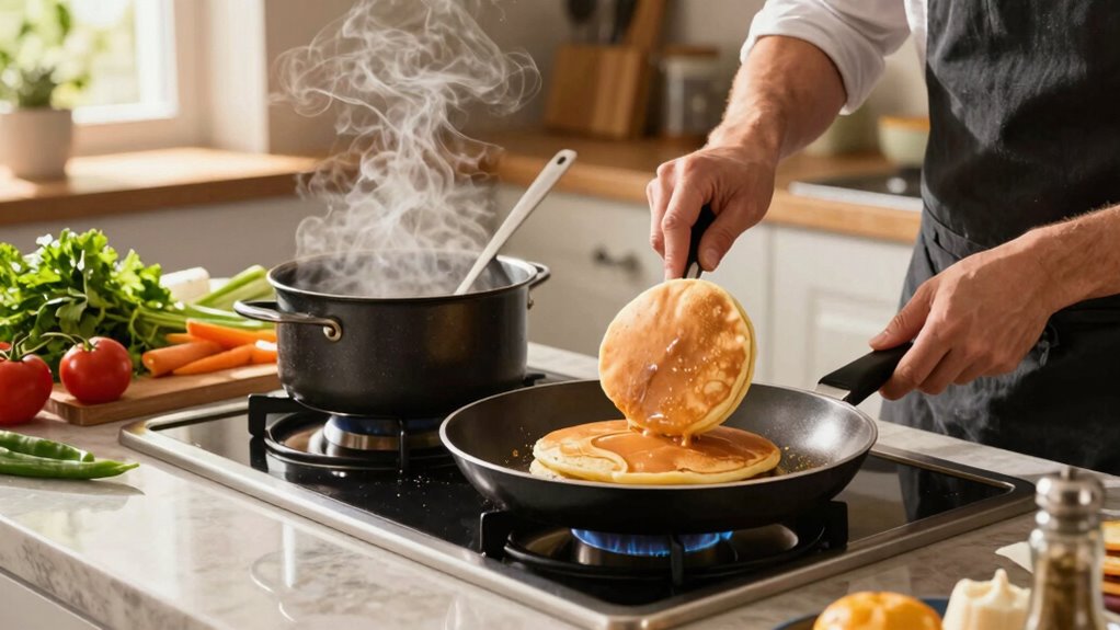 cooking multiple dishes simultaneously