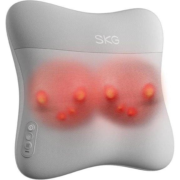 cordless heat back massager