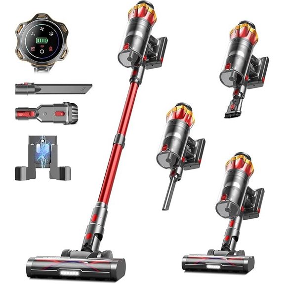 cordless oled touch vacuum