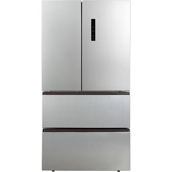 counter depth refrigerator with freezer