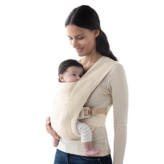 cream ergobaby embrace