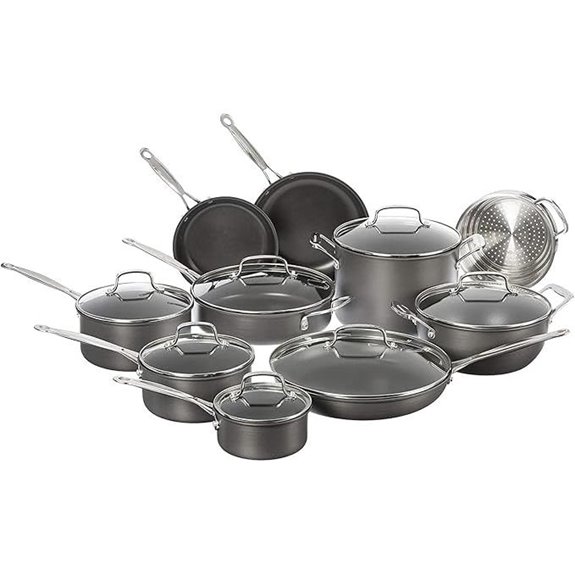 cuisinart 17 piece cookware