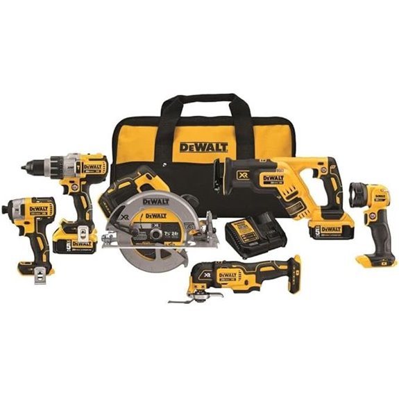 DEWALT 20V MAX Power Tool Combo Kit (6 Tools)