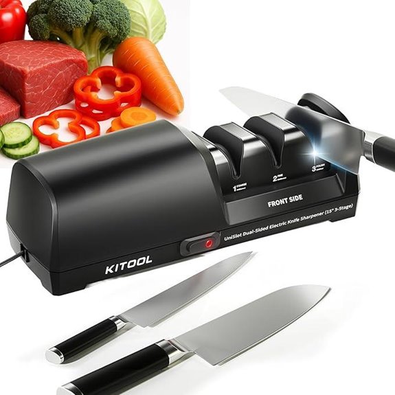 diamond abrasive electric sharpener