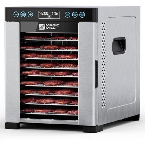 digital controls food dehydrator