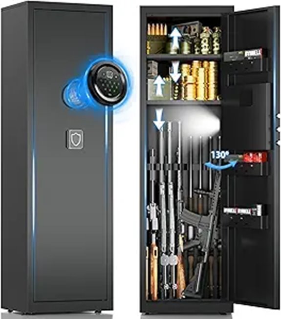 8-10 Gun Safe with Digital Keypad and Alarm