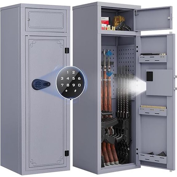 KAER 12 Gun Safe with Digital Keypad and Alerts