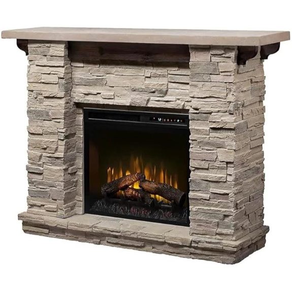 dimplex featherston mantel fireplace