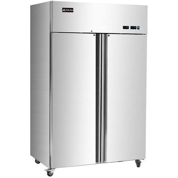 double door refrigerator freezer