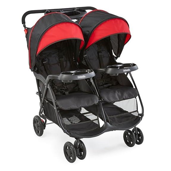 double stroller with reclining seats