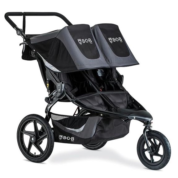dual child jogging stroller
