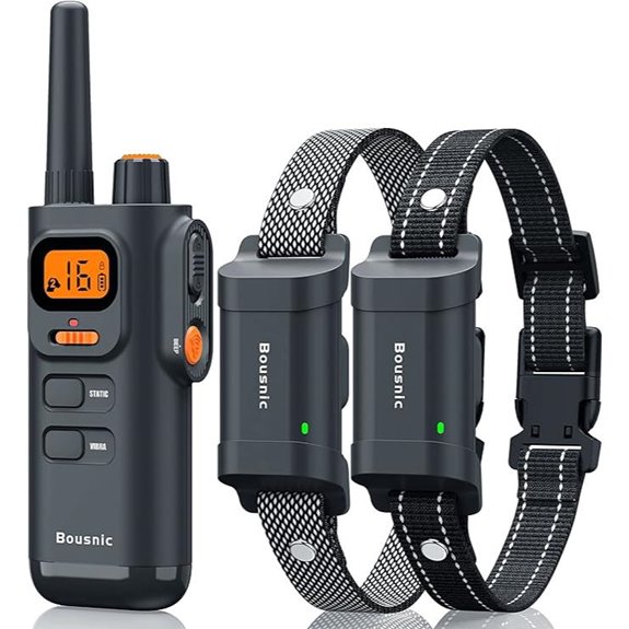 dual dog remote training collar