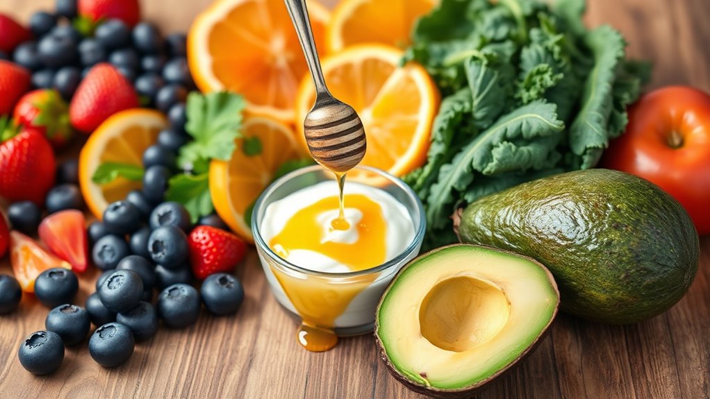 eat hydrate nourish skin