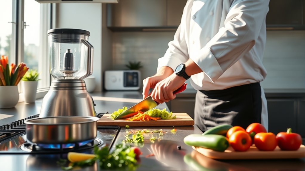 efficient high speed meal preparation