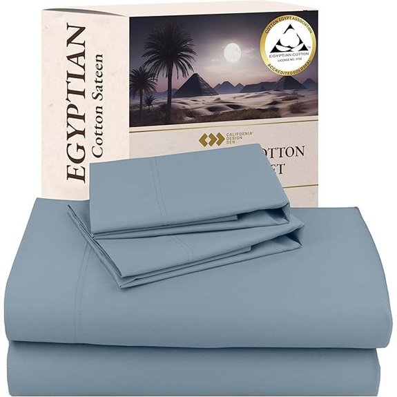 California Design Den Egyptian Cotton King Sheet Set