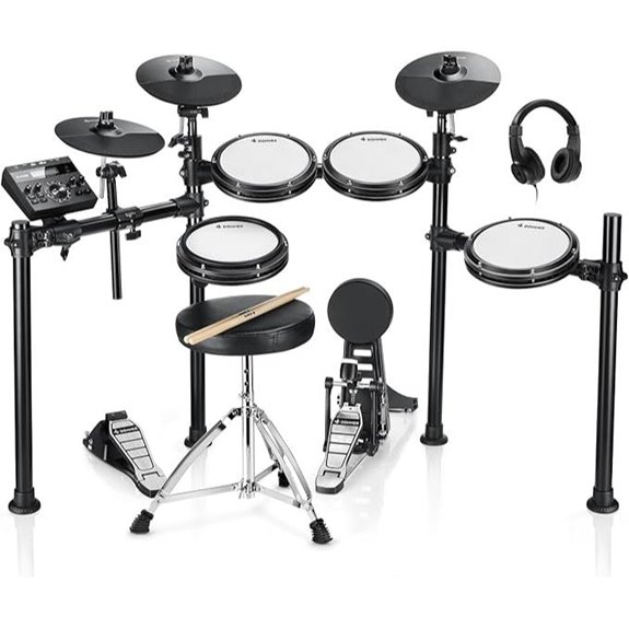Donner DED-200 Electric Drum Set with Accessories