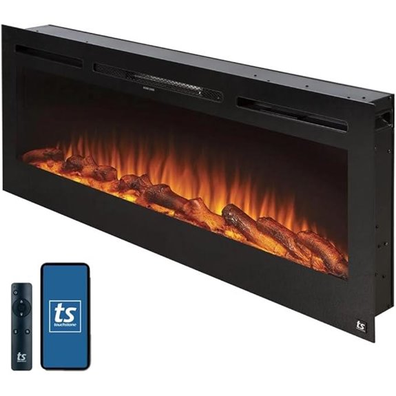 Touchstone Sideline 50 Electric Fireplace with WiFi