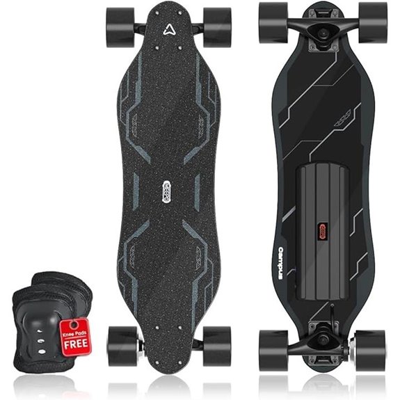 electric skateboard with remote