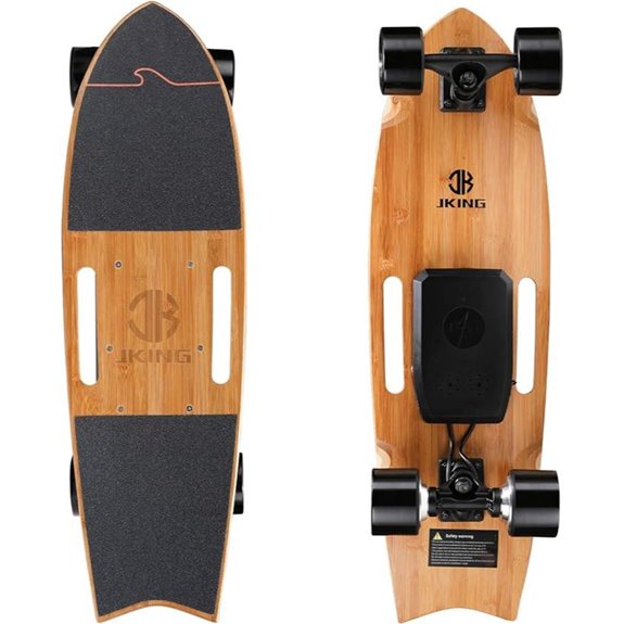 electric skateboard with remote