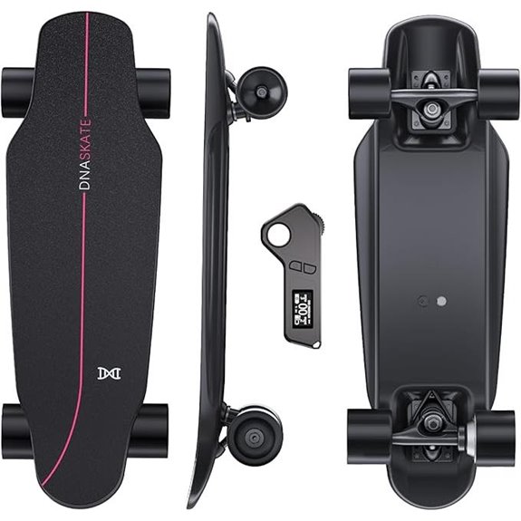 electric skateboard with remote