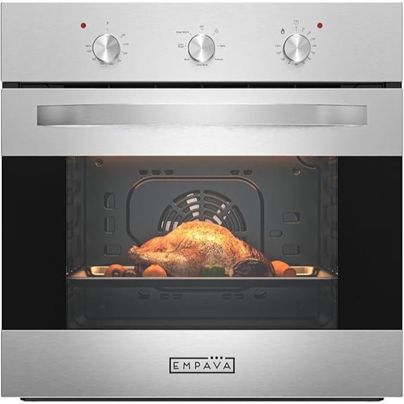 electric wall oven features