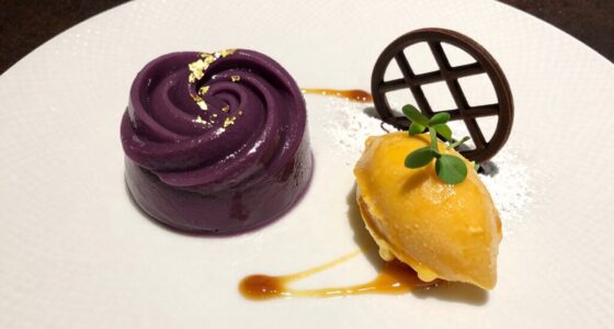 elegant dessert presentation techniques