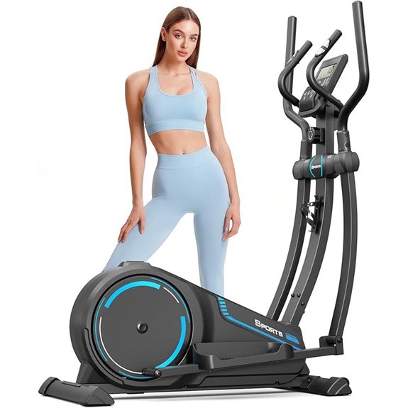 elliptical trainer with sensors
