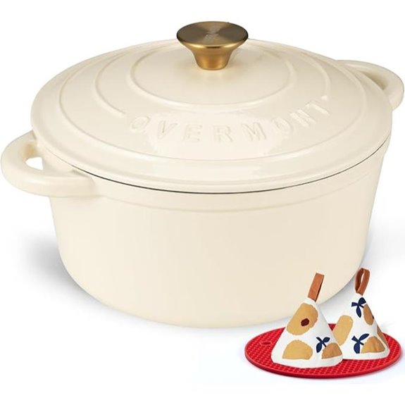 enamelled cast iron dutch oven