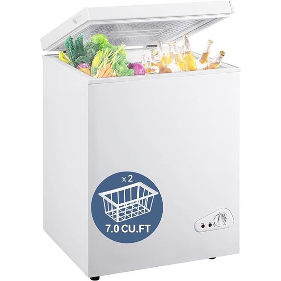 energy efficient chest freezer