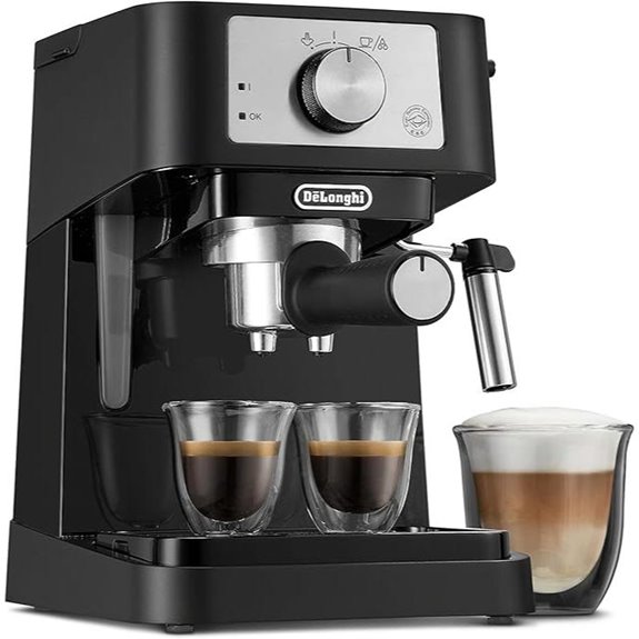 espresso machine with frother