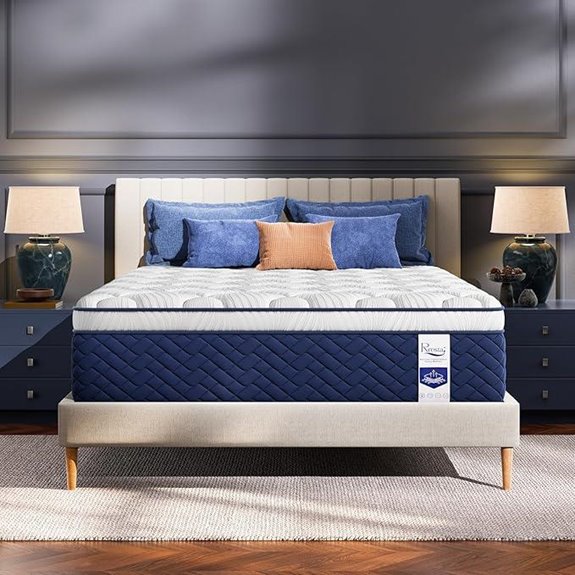 Extra Firm King Mattress 14 Inch with 5-Zone Support