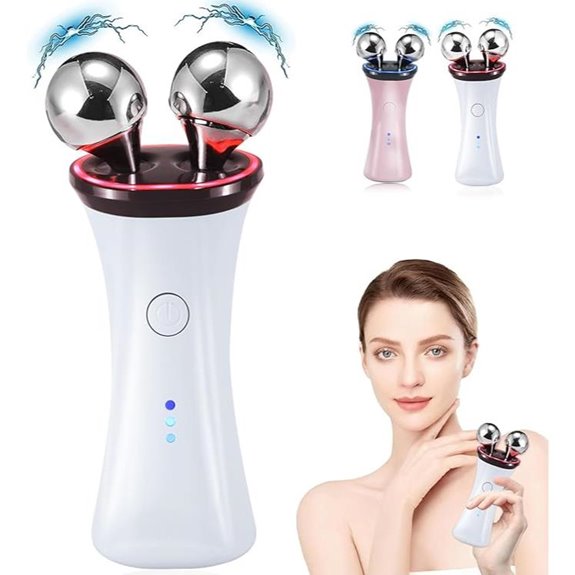 facial and neck microcurrent device