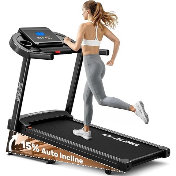 foldable incline pulse treadmill