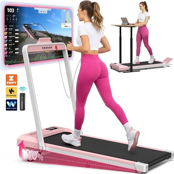 foldable treadmill with incline