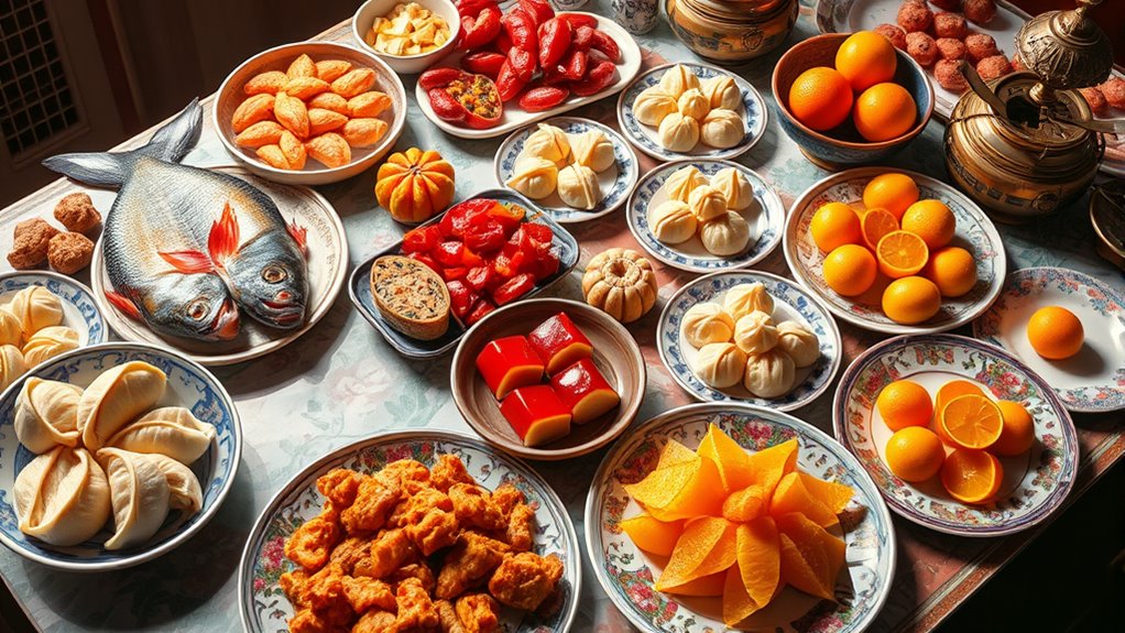 foods as fortune symbols