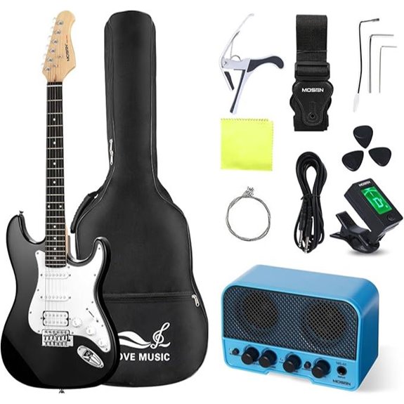 MOSEN 39in Full Size Electric Guitar Starter Kit