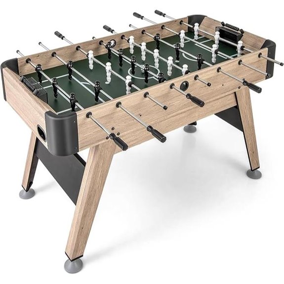 GYMAX 54-Inch Full Size Foosball Table with Balls