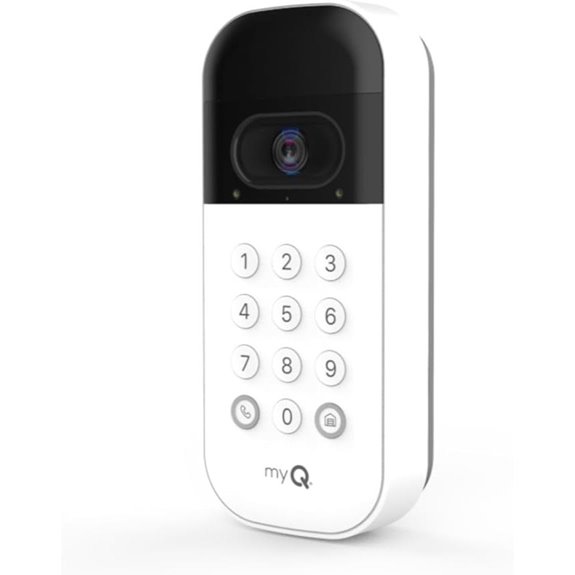 Smart Garage Door Video Keypad with Camera