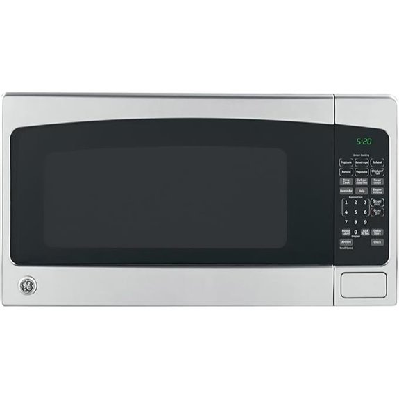 ge stainless steel microwave