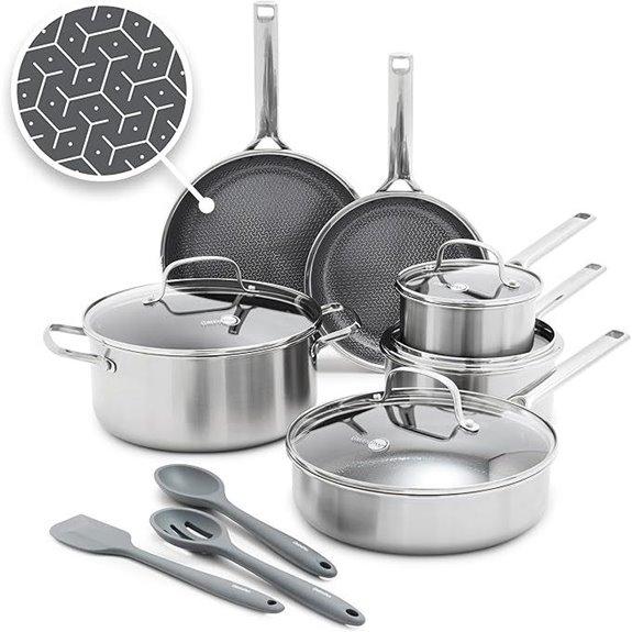 greenpan 13 piece cookware