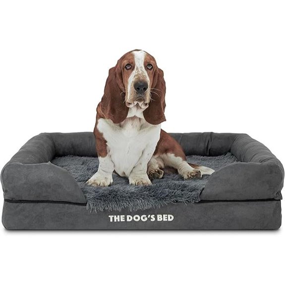 grey waterproof memory foam