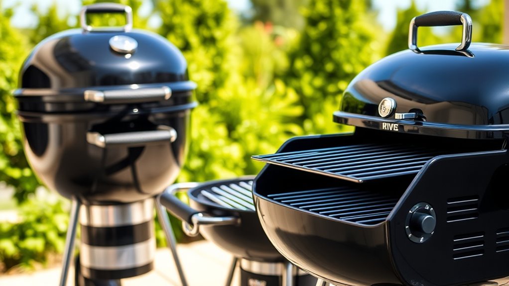 grill size and features