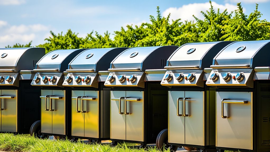 grill size power portability