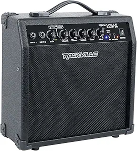 Rockville G-AMP 20W Guitar Amp with Bluetooth