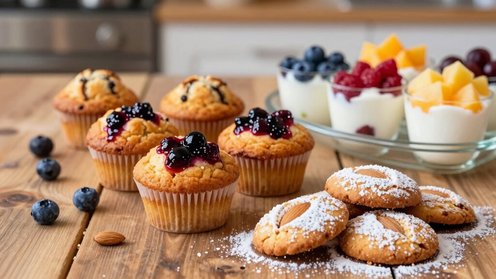 healthy low sugar desserts