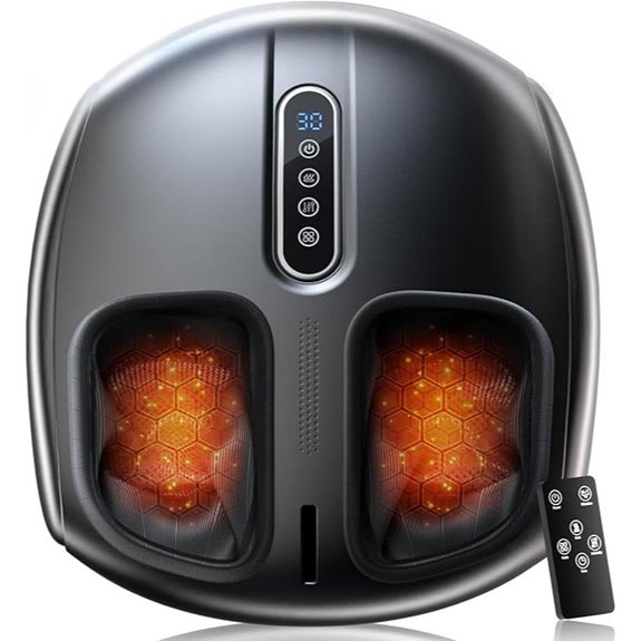 heated air compression massager
