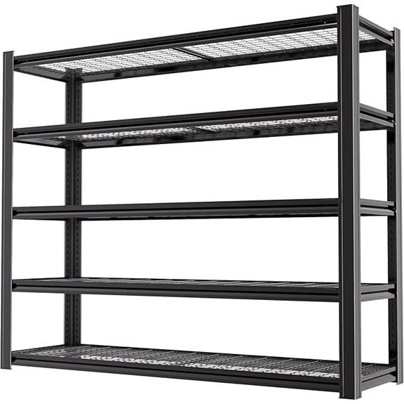 Heavy Duty Metal Garage Shelving 3500LBS Adjustable