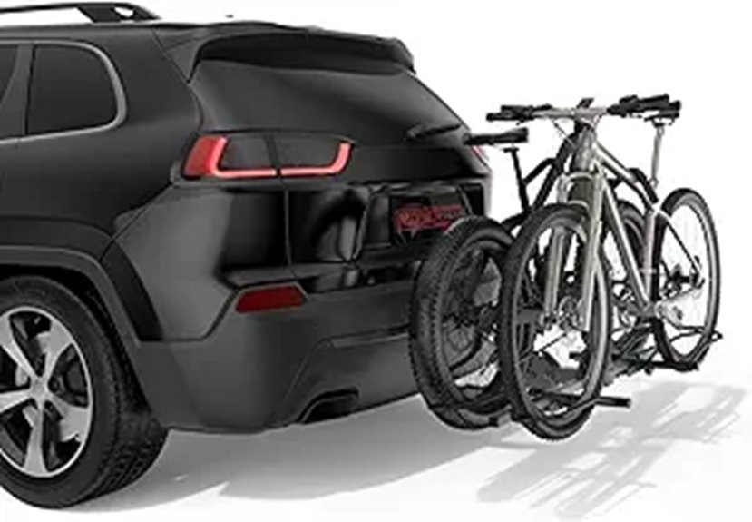 Heavy-Duty Foldable Car & SUV Bike Rack (160lb)