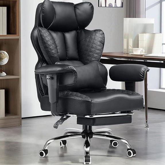 GTRACING Heavy Duty Gaming Chair with Lumbar Support